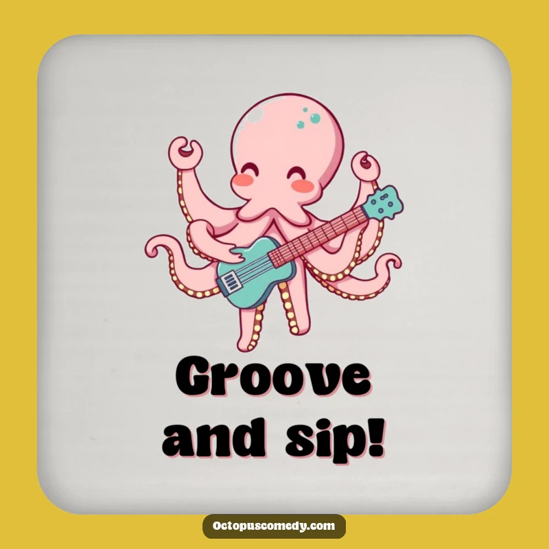 Musical Octopus Coaster: Funny Protection for Your Surfaces